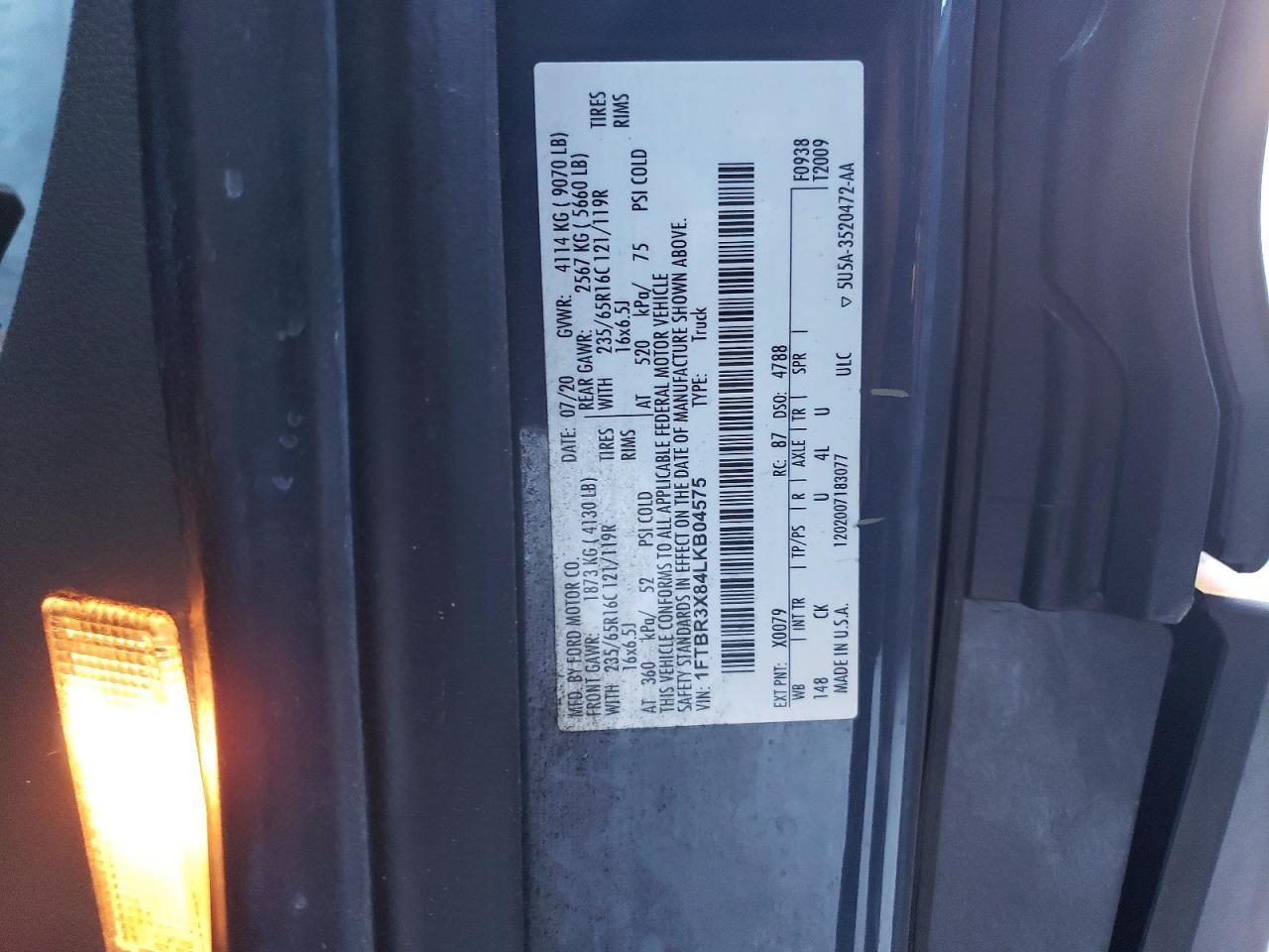 2020 Ford Transit 250 Delivery van