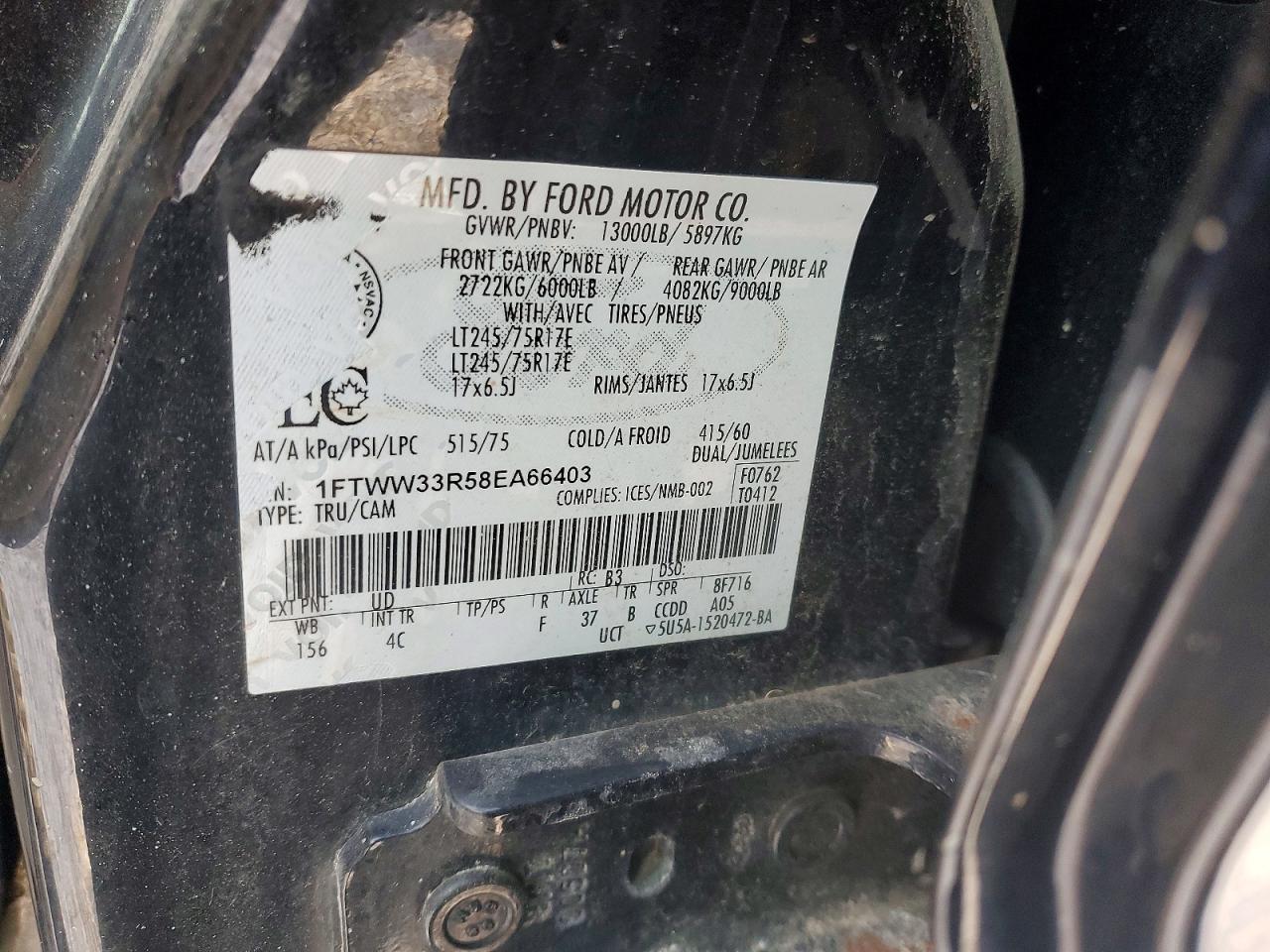 2008 Ford F350 Super Duty