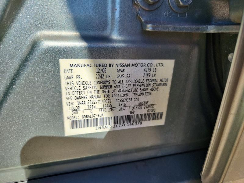 2007 Nissan Altima 2.5