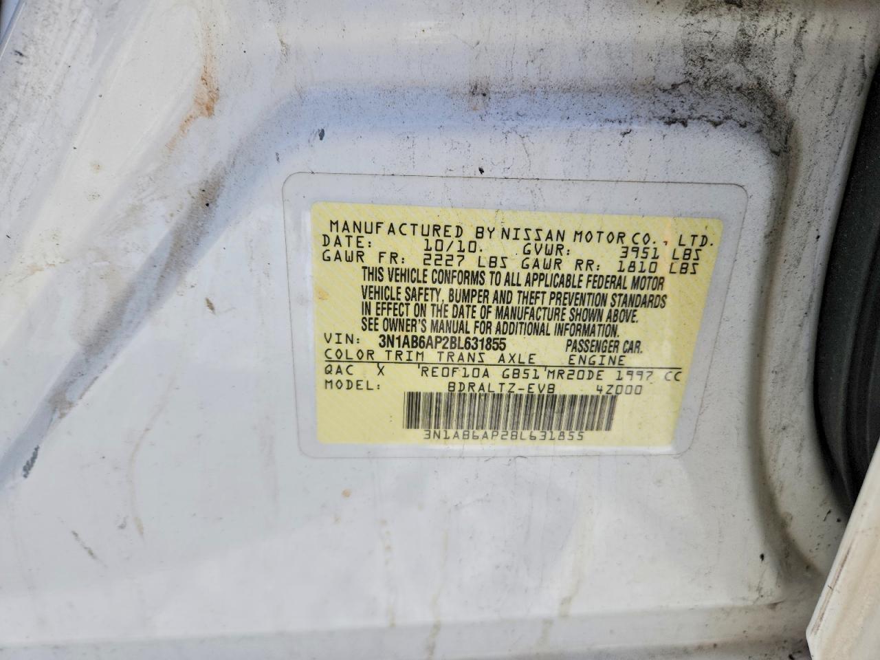 2011 Nissan Sentra 2.0