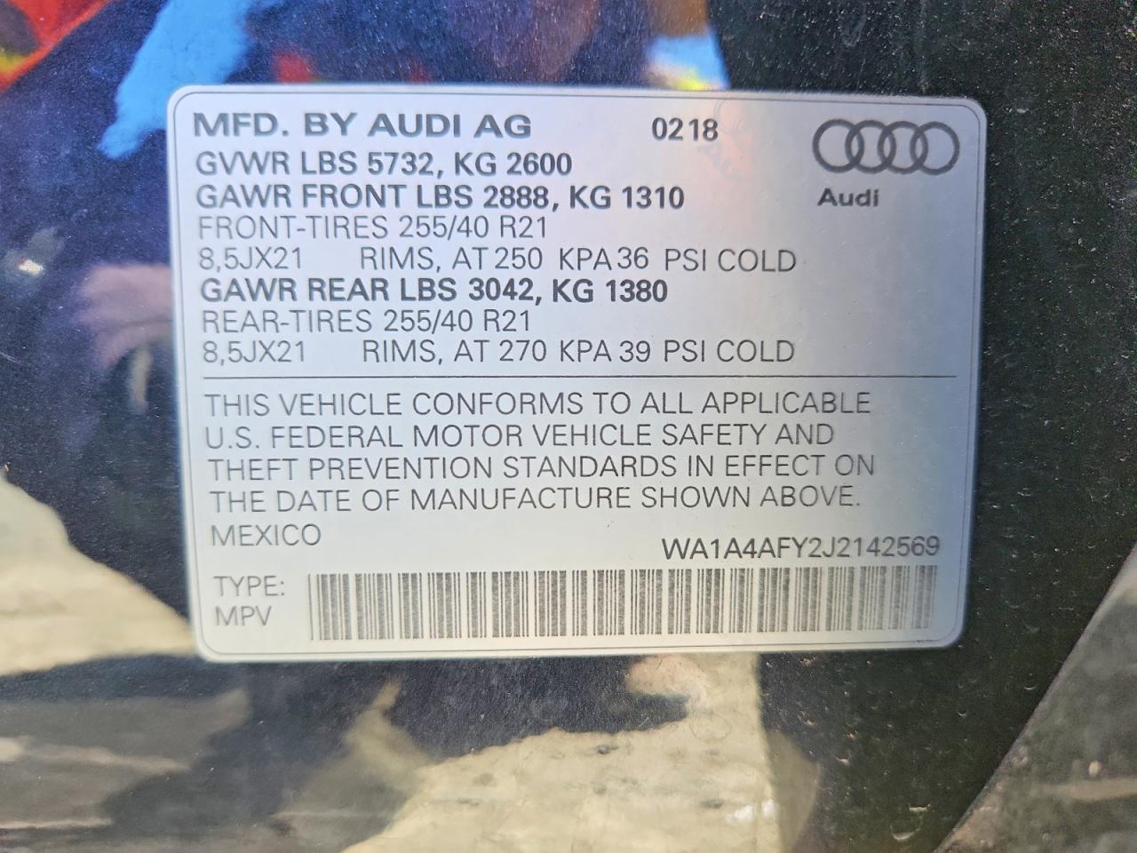 2018 Audi SQ5 Premium Plus