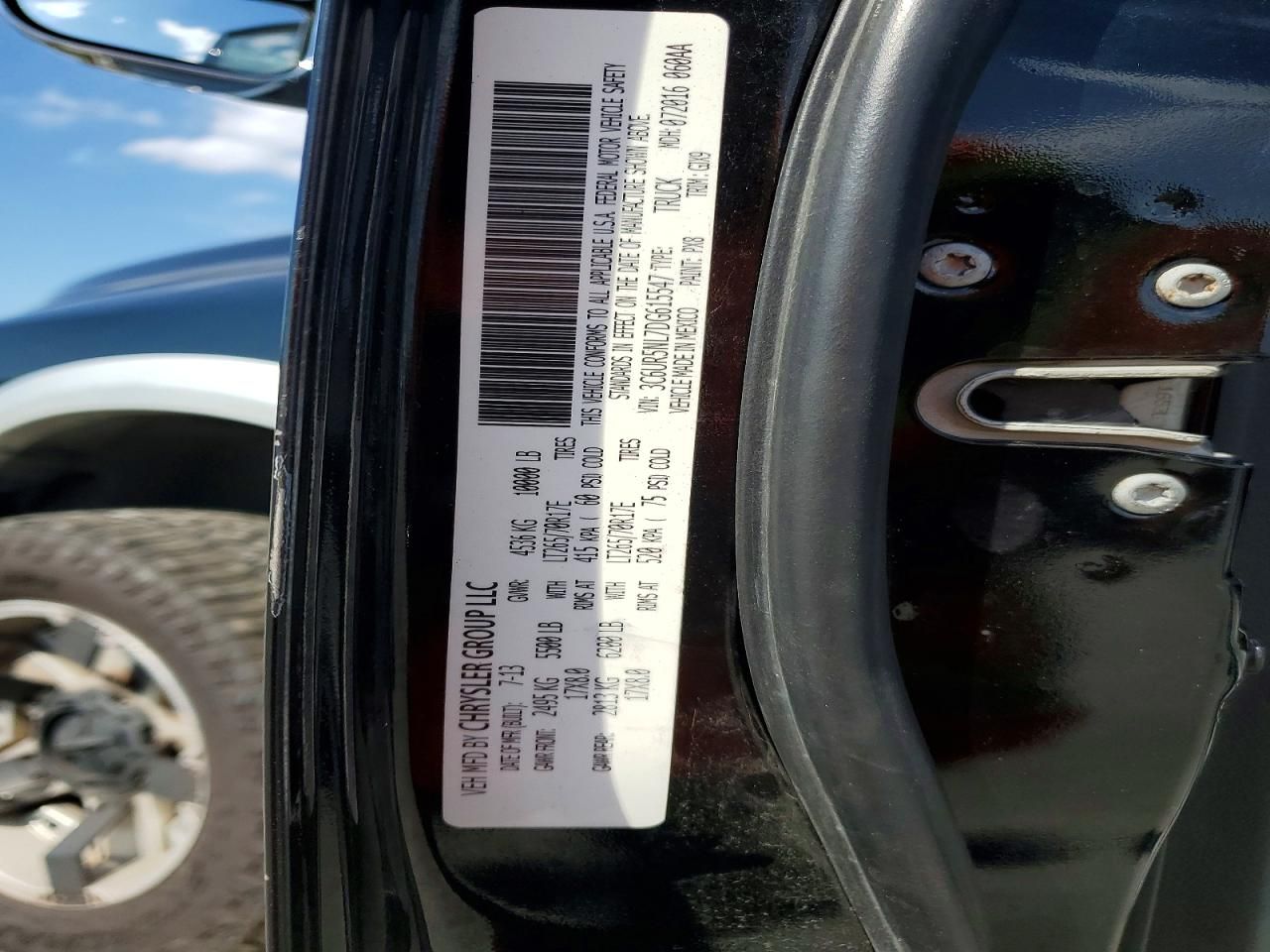 2013 Dodge 2500 Laramie