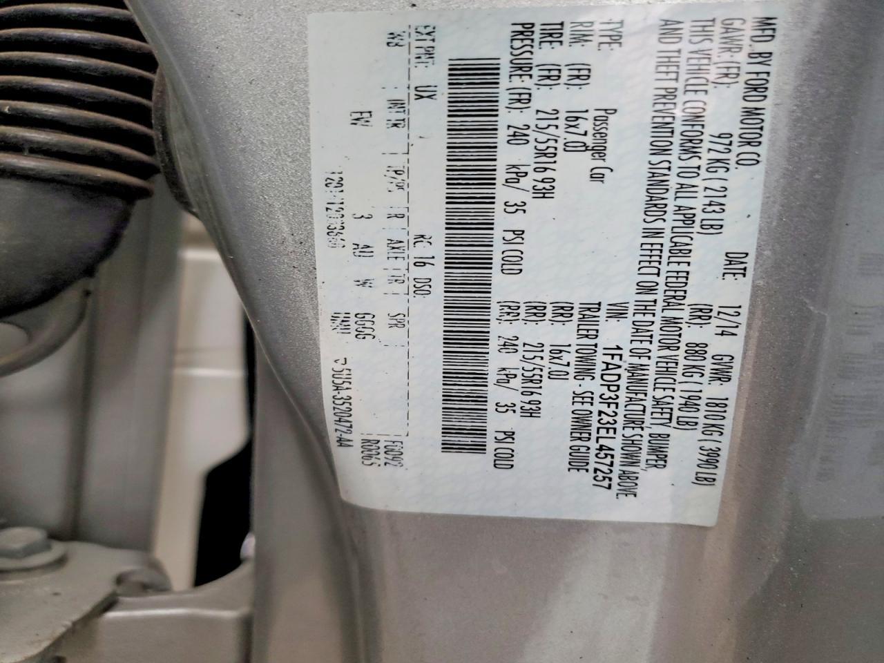 2014 Ford Focus se