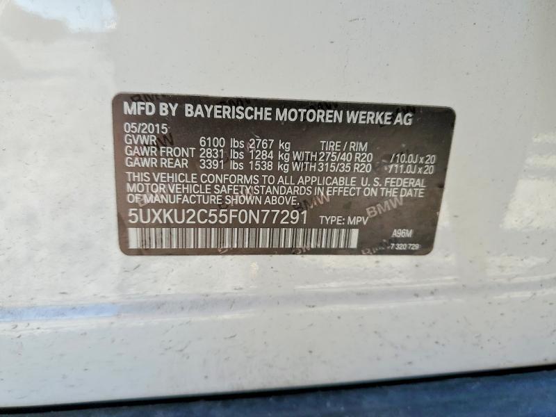 2015 BMW X6 Xdrive35i