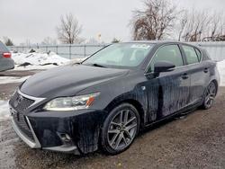 Lexus salvage cars for sale: 2014 Lexus Ct 200
