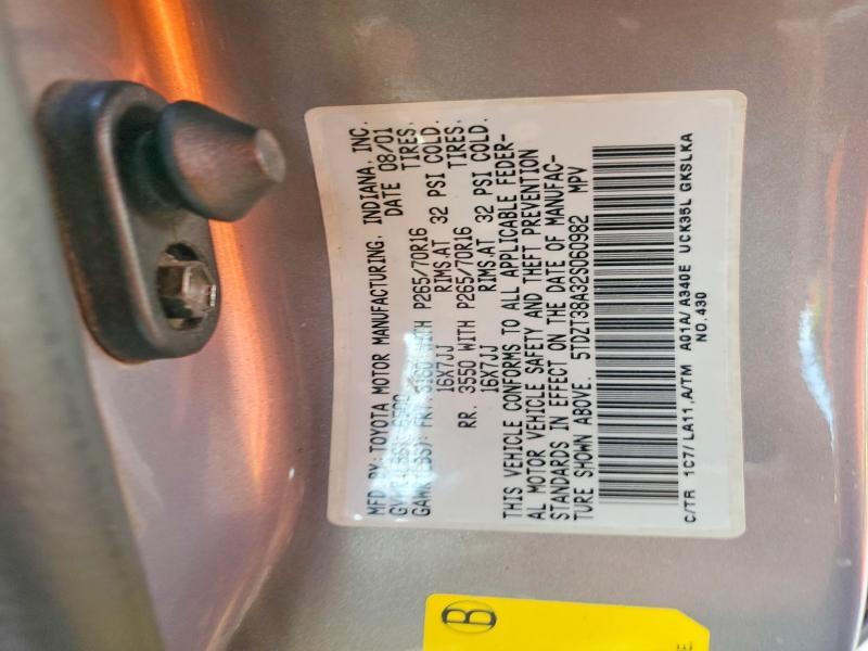 2002 Toyota Sequoia Limited