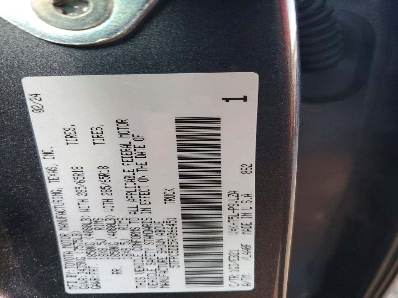 2024 Toyota Tundra Crewmax Limited