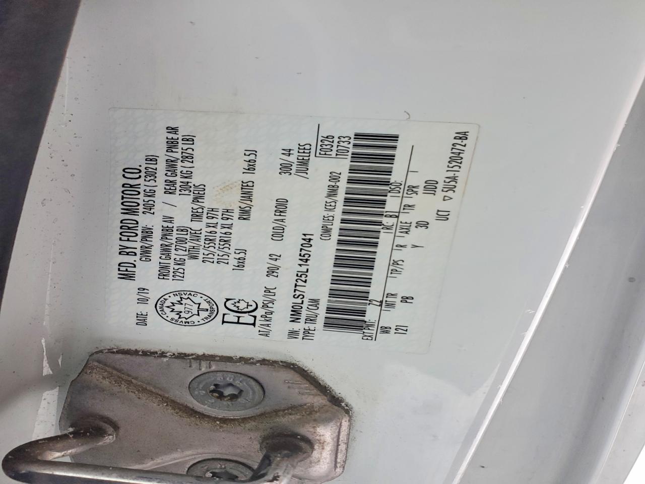 2020 Ford Transit Connect XLT