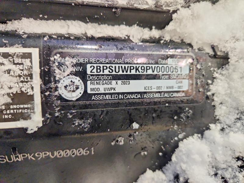 2023 Skidoo Snowmobile