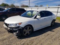 Honda Accord salvage cars for sale: 2017 Honda Accord Sport