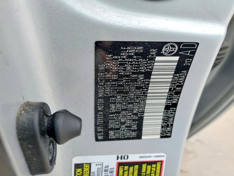 2015 Toyota Corolla l