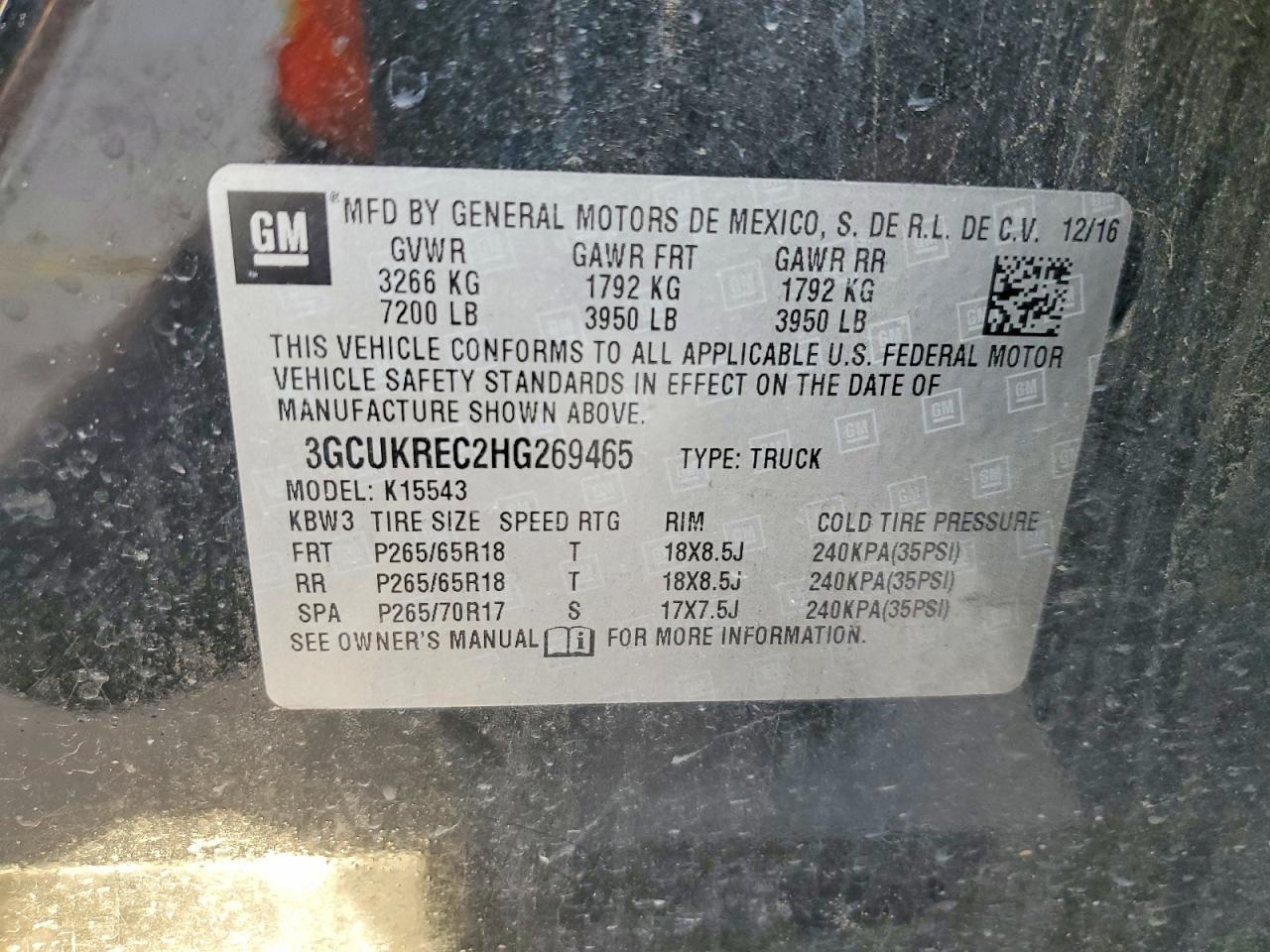 2017 Chevrolet Silverado K1500 LT