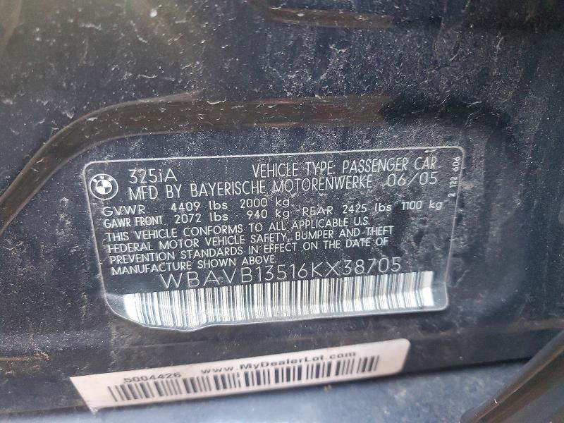 2006 BMW 325 i