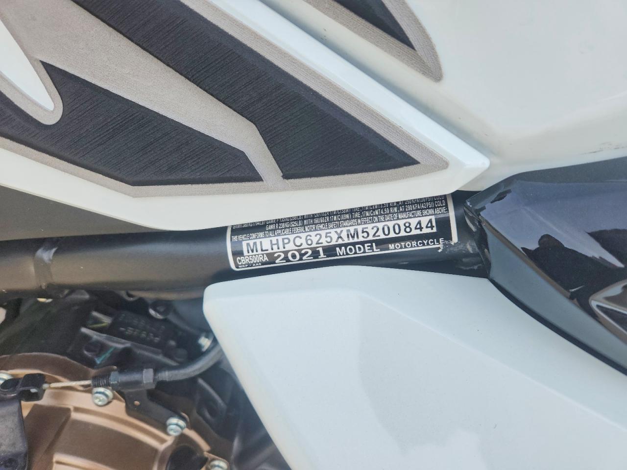 2021 Honda CBR500 RA