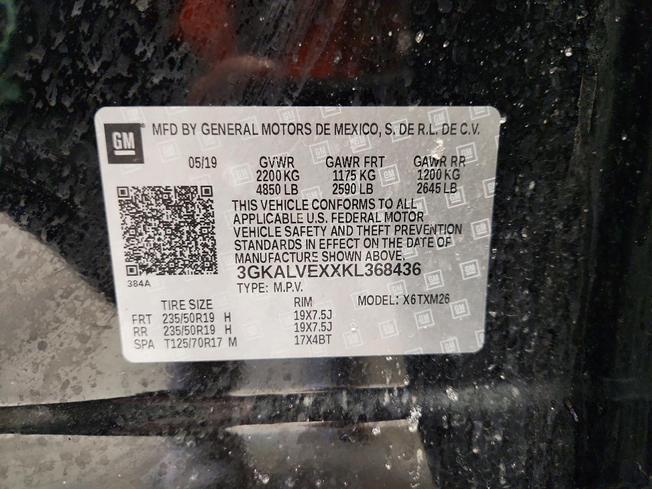 2019 GMC Terrain slt