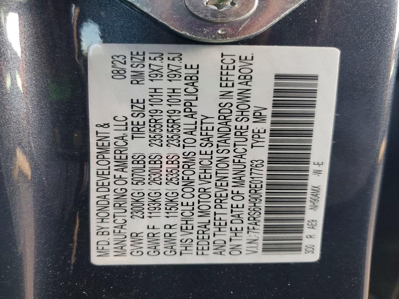 2024 Honda Cr-v Sport Touring