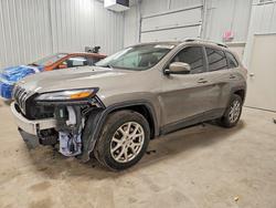 Jeep Grand Cherokee salvage cars for sale: 2017 Jeep Cherokee Latitude