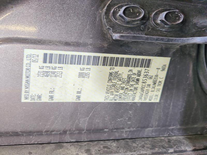2012 Nissan Maxima 3.5 s