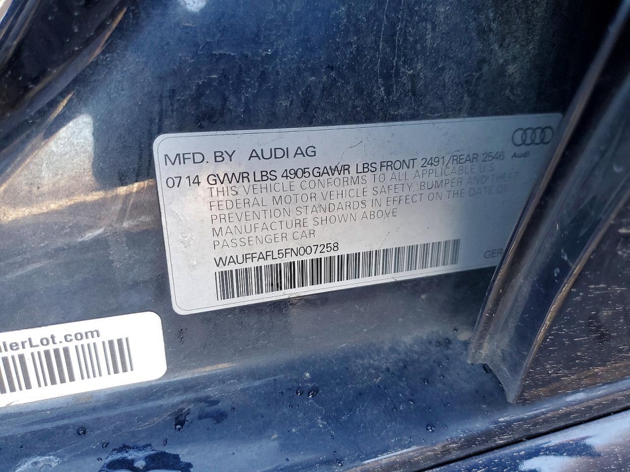 2015 Audi A4 Premium Plus