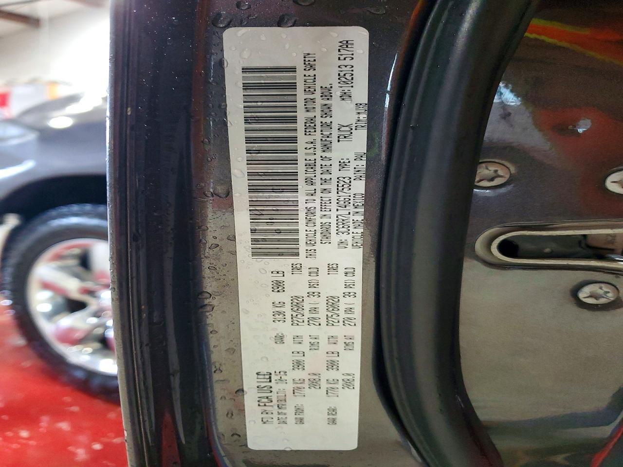 2016 Dodge Ram 1500 slt