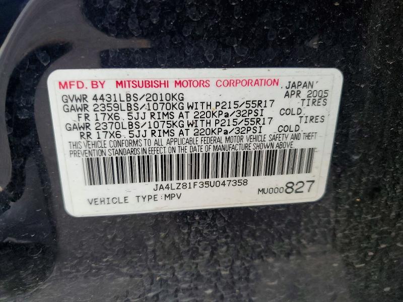 2005 Mitsubishi Outlander Limited