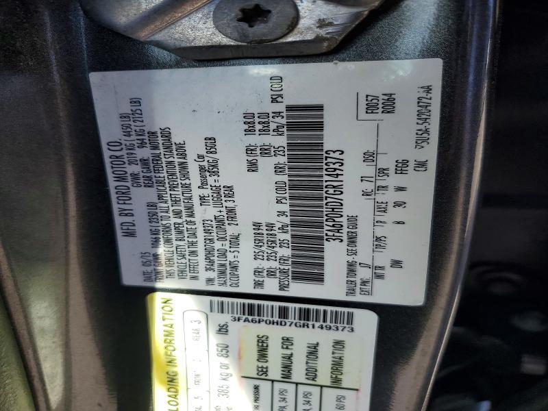 2016 Ford Fusion Sport
