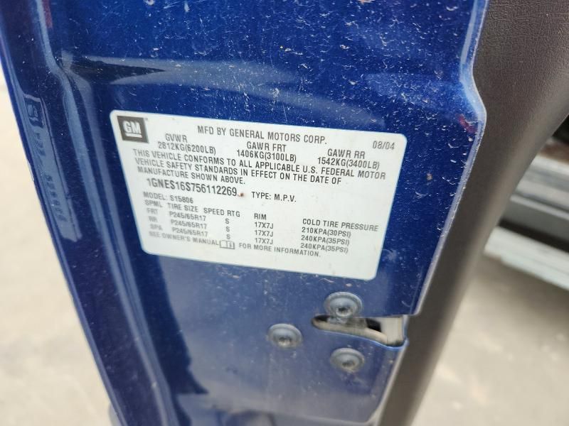 2005 Chevrolet Trailblazer ext ls