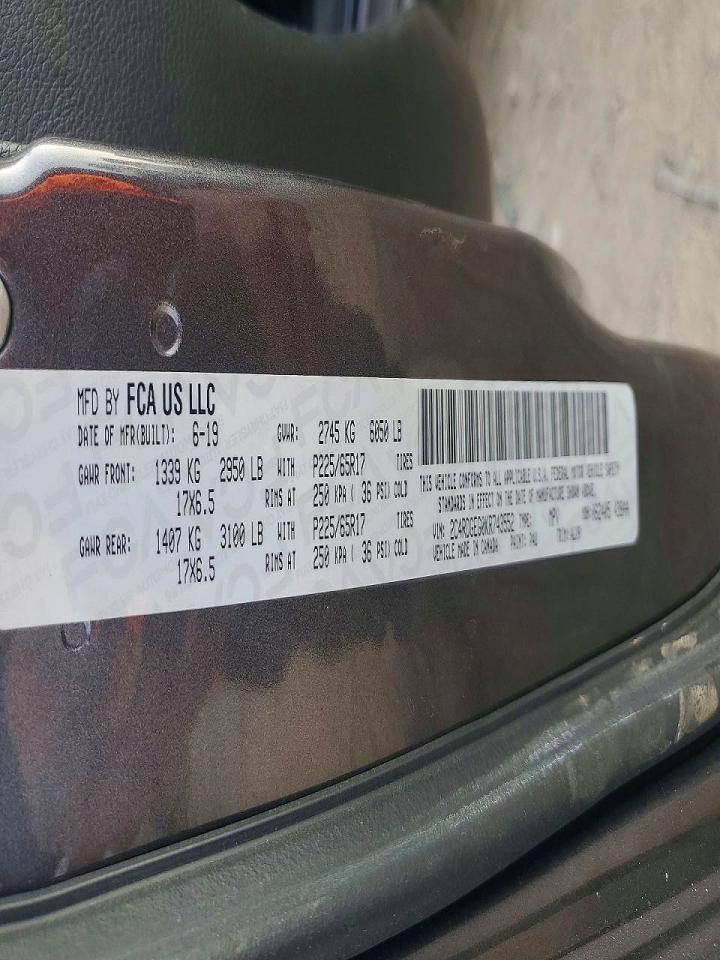 2019 Dodge Grand Caravan gt