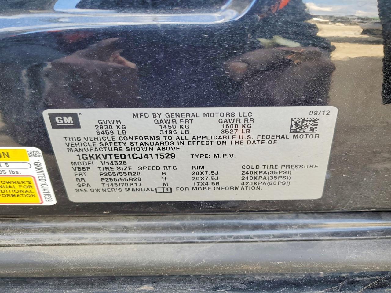 2012 GMC Acadia Denali