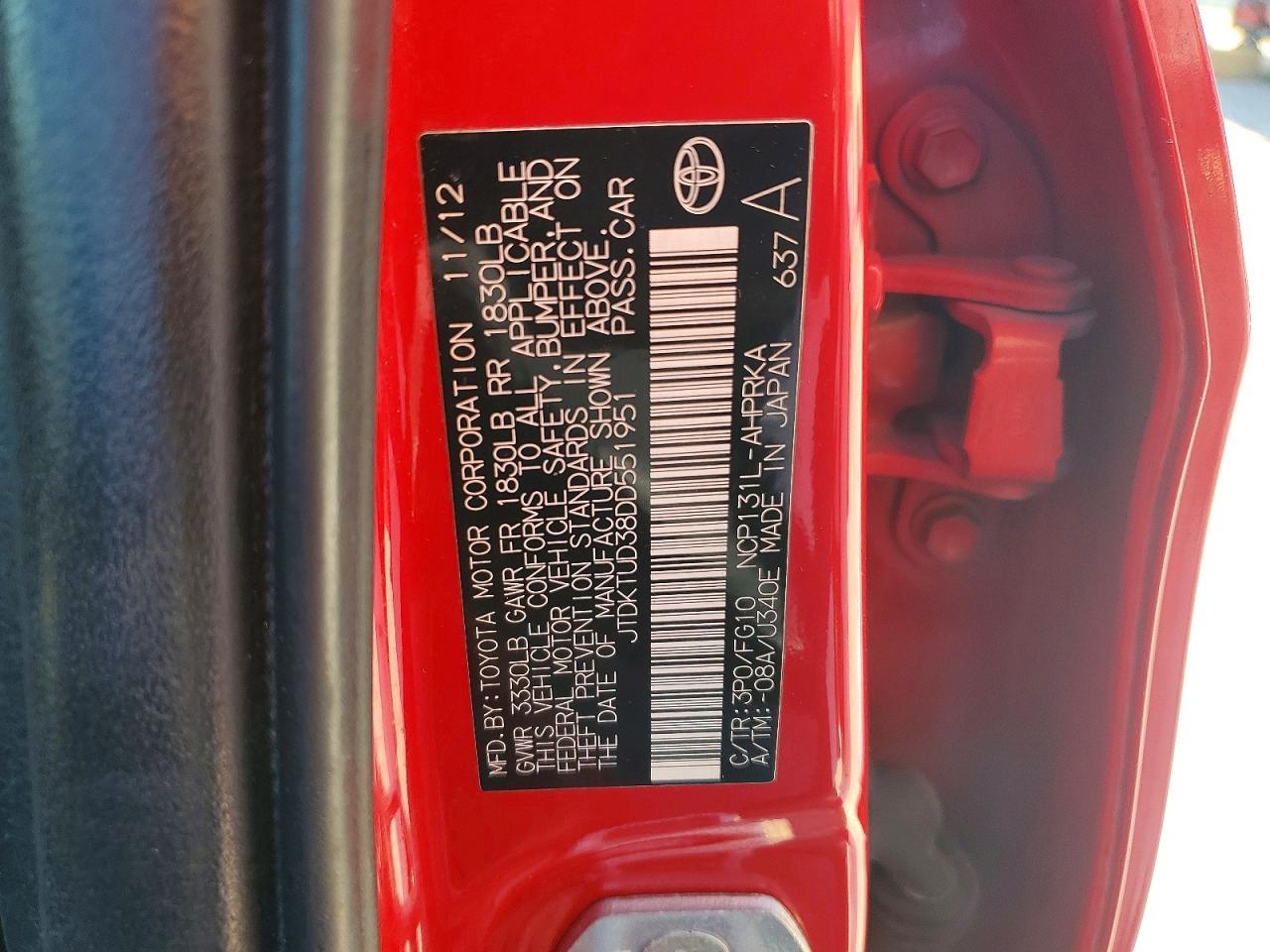 2013 Toyota Yaris