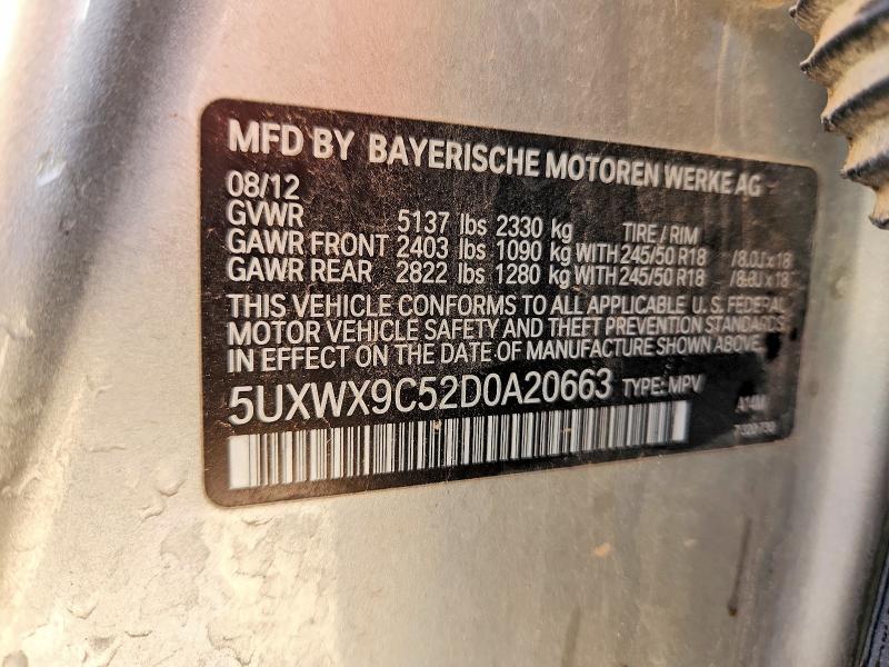 2013 BMW X3 Xdrive28i