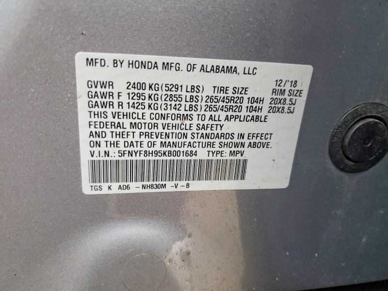 2019 Honda Passport Touring