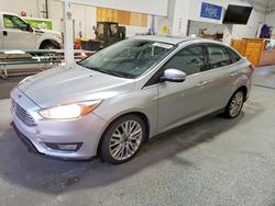 Ford Focus Titanium salvage cars for sale: 2017 Ford Focus Titanium