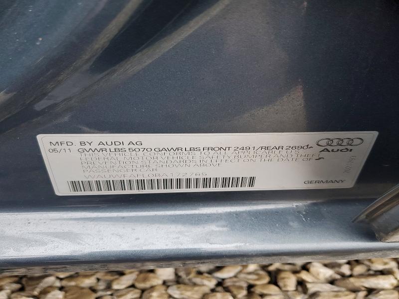 2011 Audi A4 Premium Plus