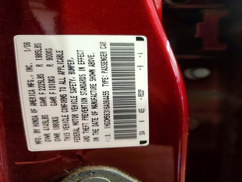 2006 Honda Accord se