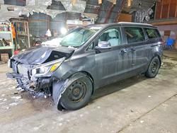 KIA salvage cars for sale: 2020 KIA Sedona lx
