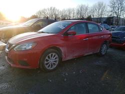 Nissan salvage cars for sale: 2018 Nissan Sentra sv
