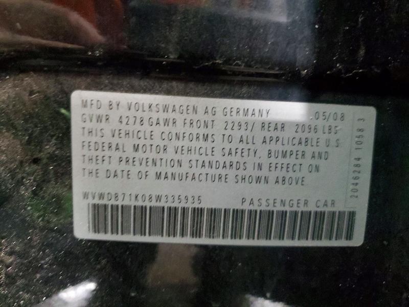 2008 Volkswagen Rabbit