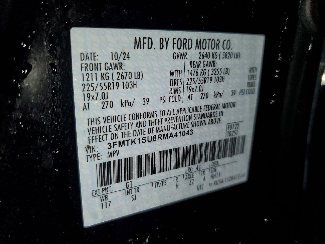 2024 Ford Mustang Mach-e Select