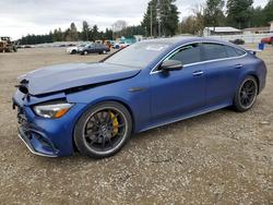 Mercedes-Benz Gt-class salvage cars for sale: 2020 Mercedes-Benz Amg gt 63 s