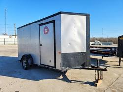 Salvage trucks for sale at New Orleans, LA auction: 2022 Rock Solid Carg 2022 Rocs Unknown-Enclosed Cargo Trailer