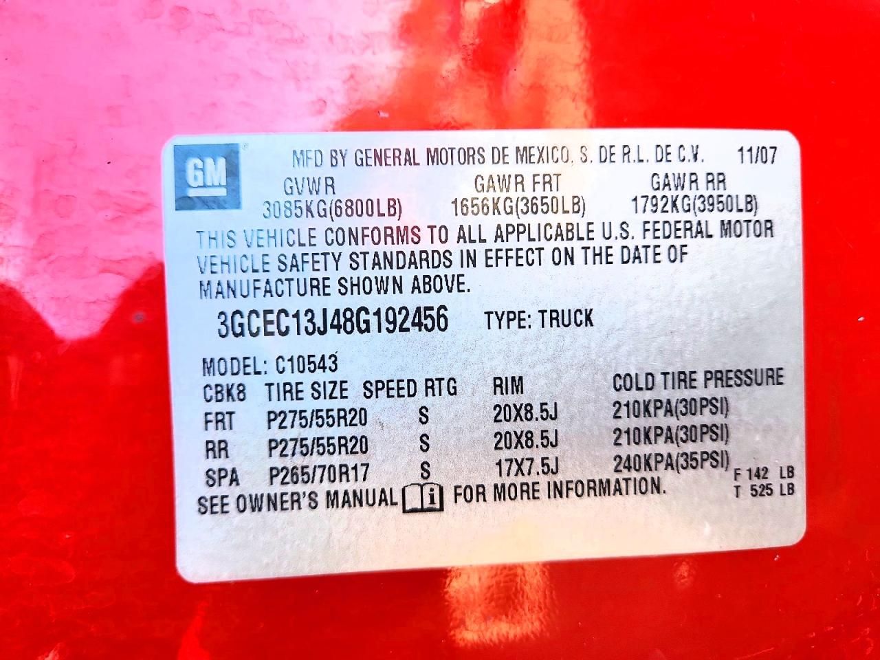 2008 Chevrolet Silverado C1500