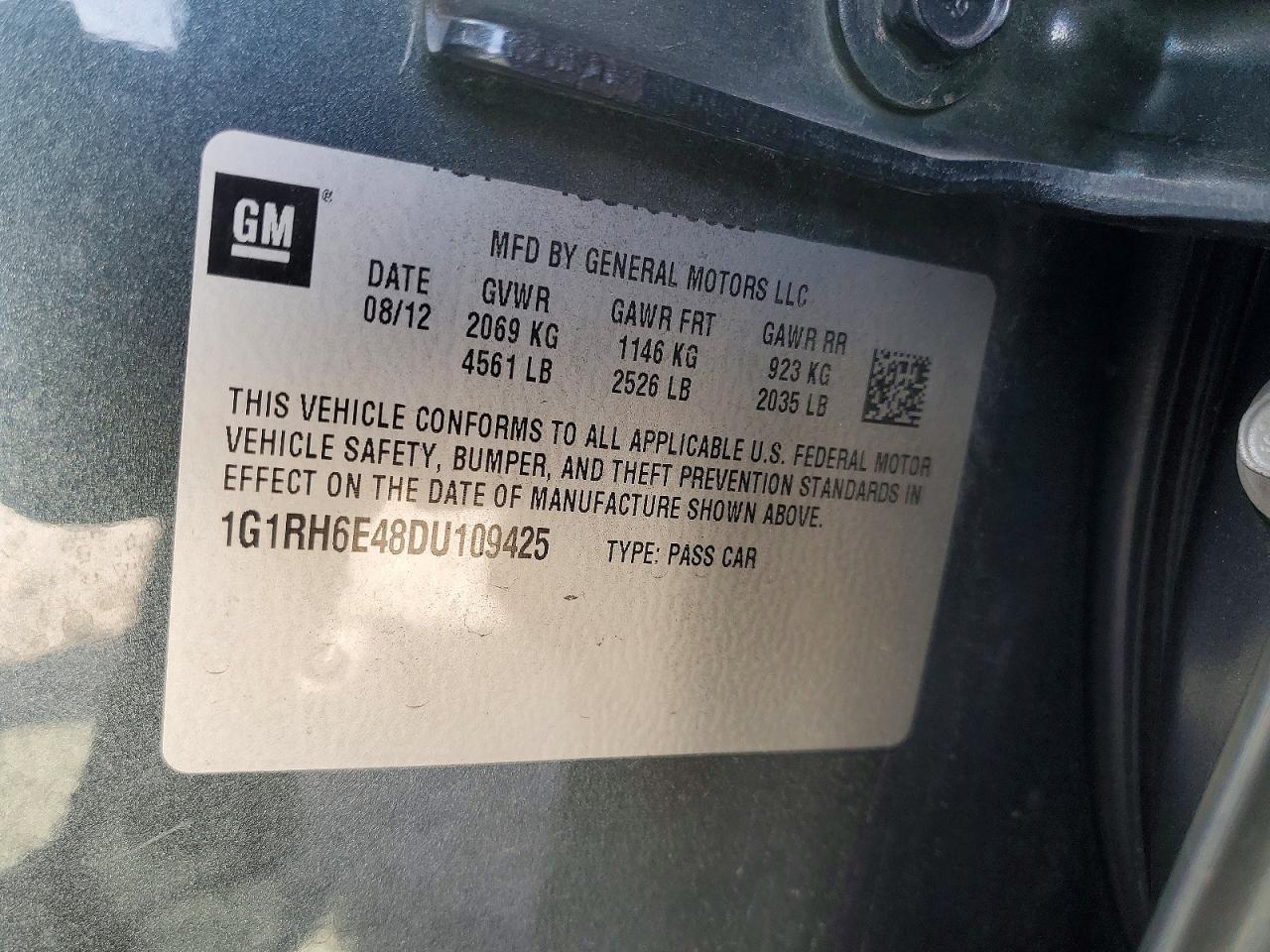 2013 Chev Volt