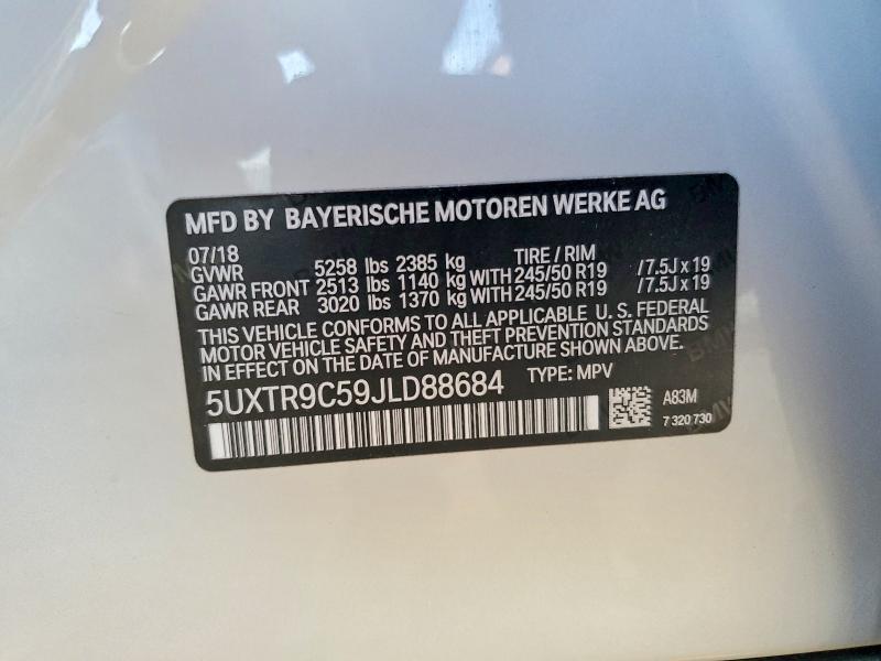 2018 BMW X3 Xdrive30i