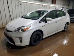 Salvage cars for sale from Copart Elgin, IL: 2014 Toyota Prius