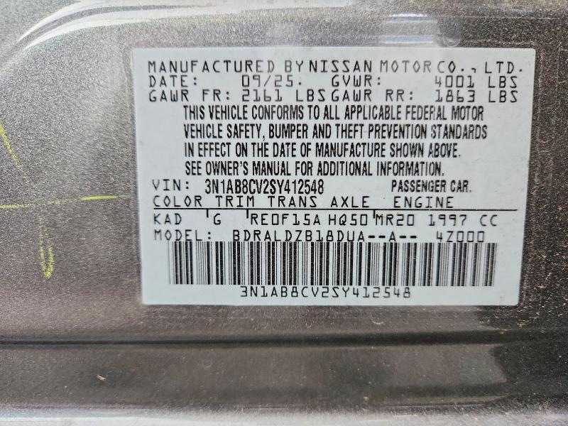 2025 Nissan Sentra sv