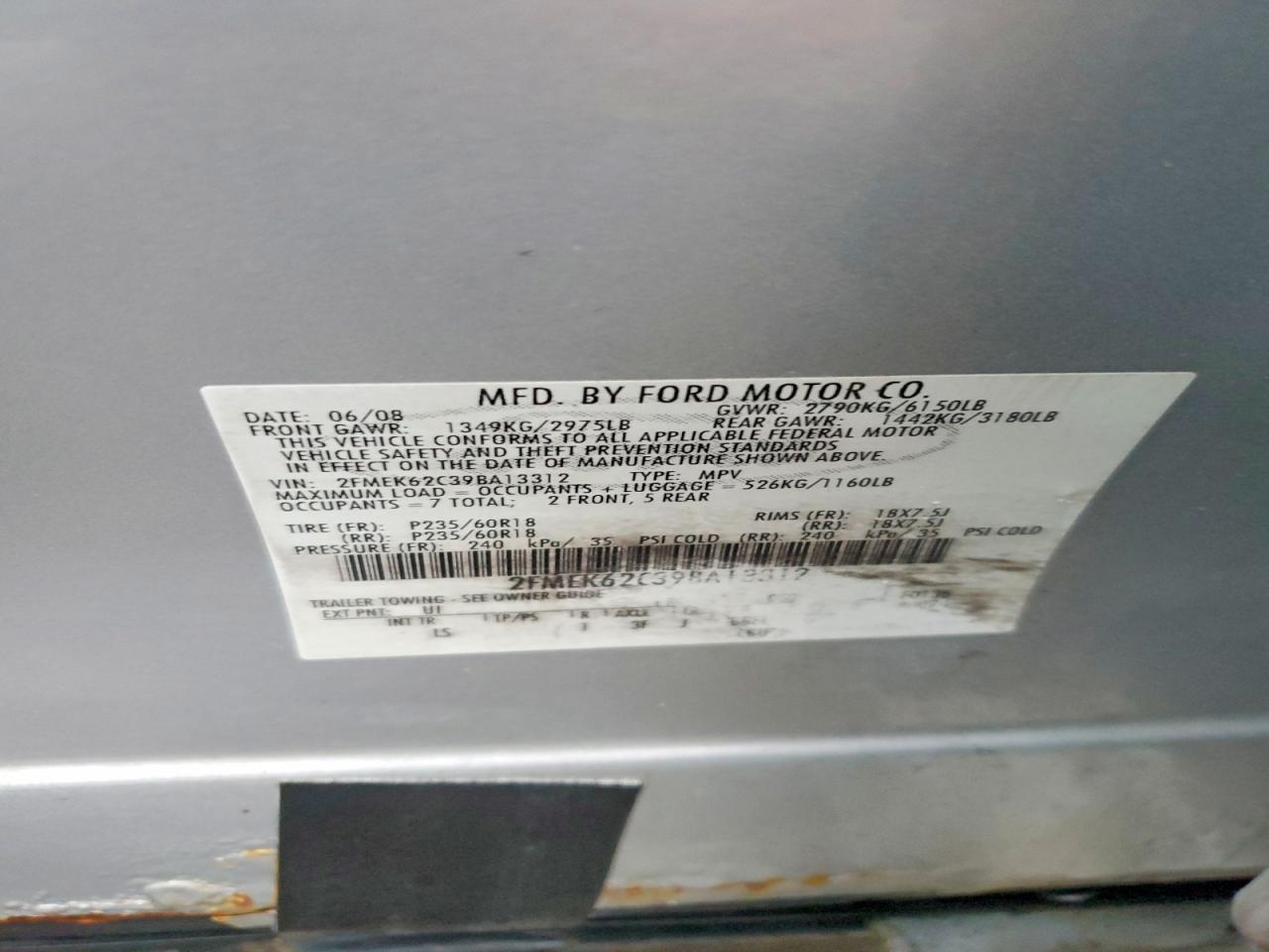 2009 Ford Flex sel