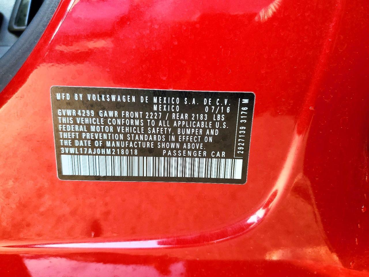 2017 Volkswagen Jetta sel