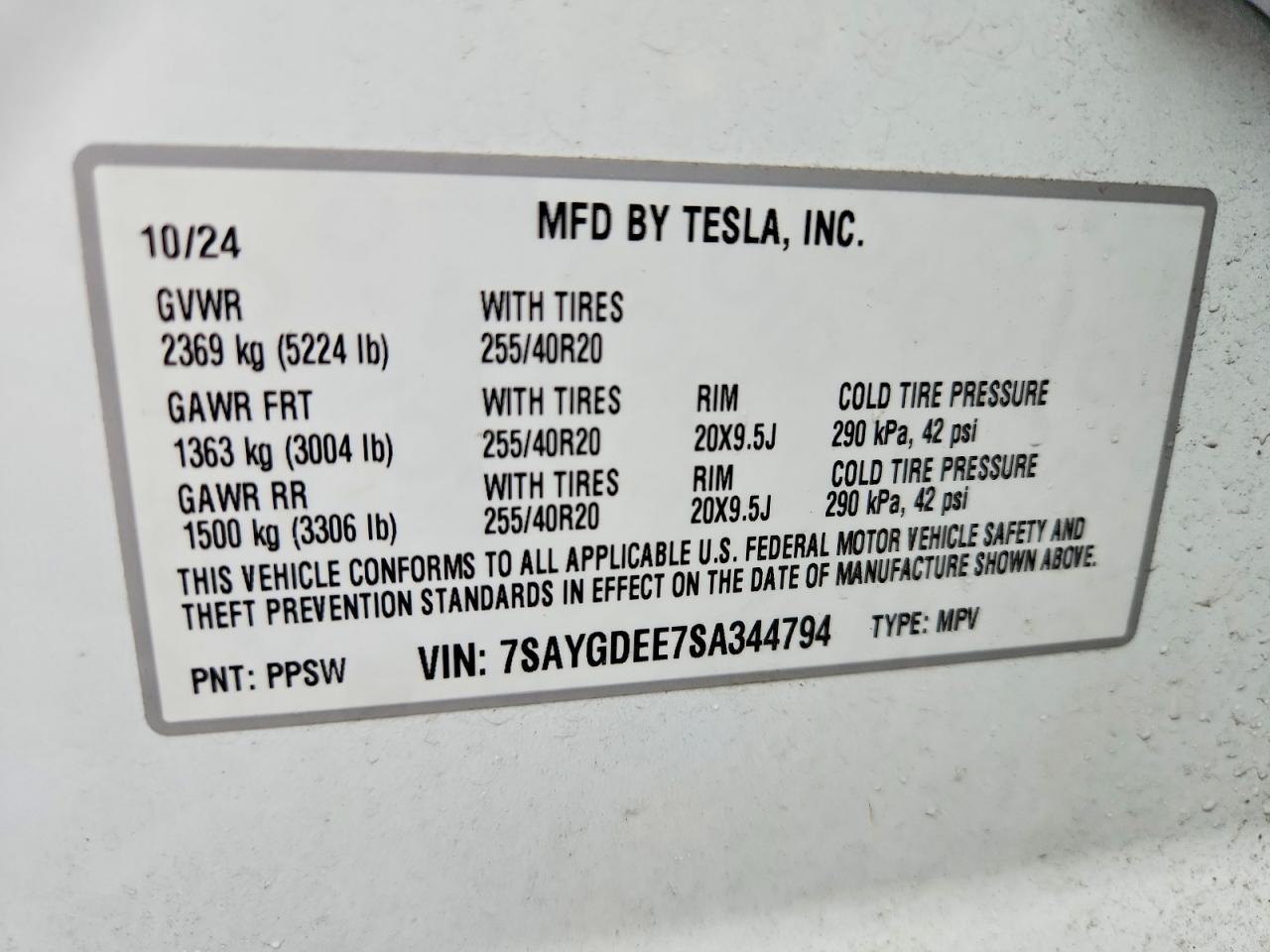 2025 Tesla Model y