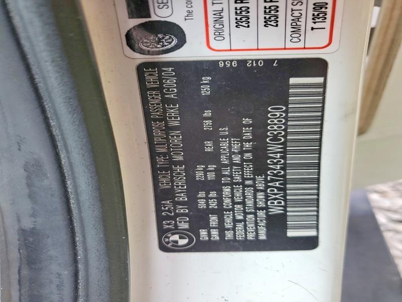 2004 BMW X3 2.5i